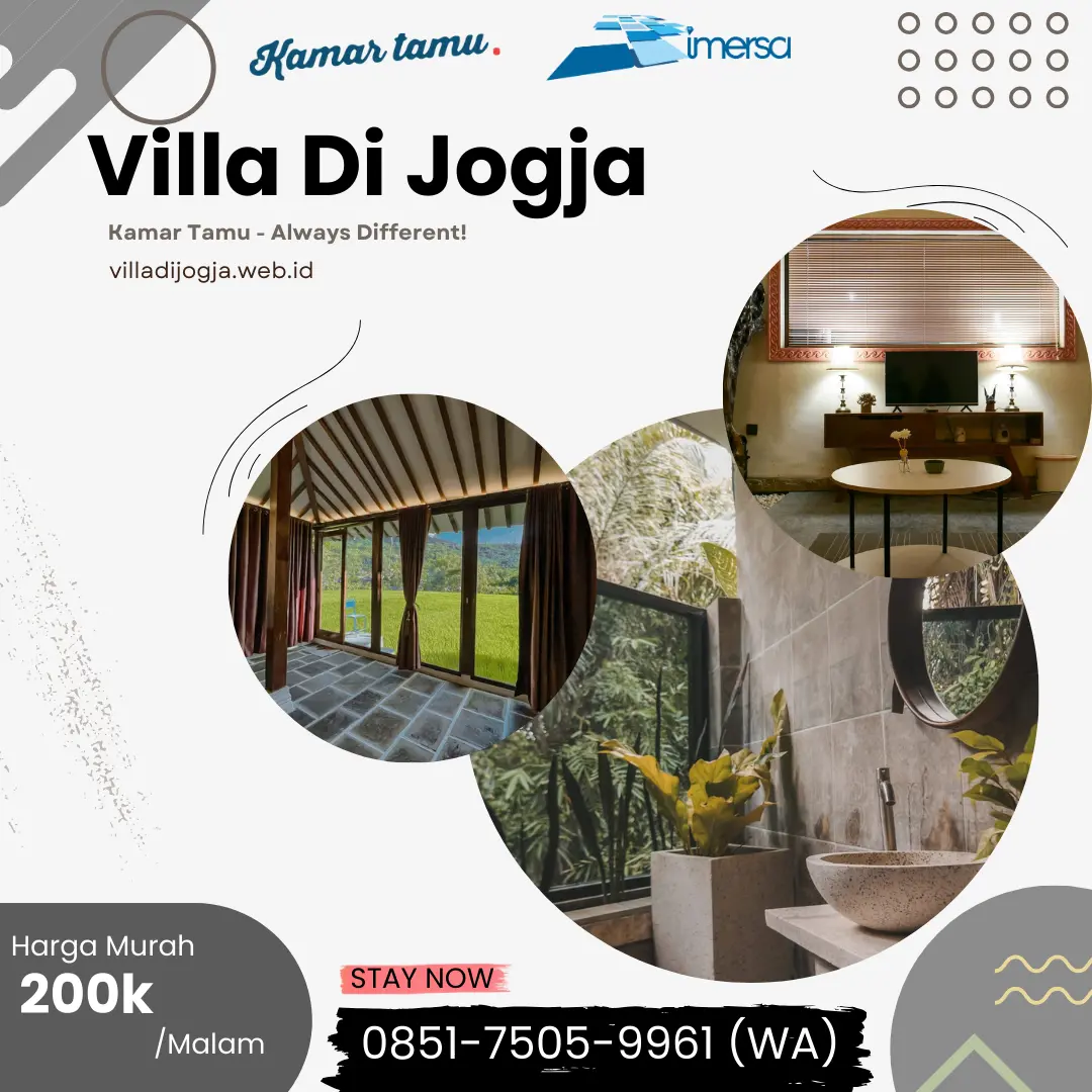 Harga Villa Jogja
