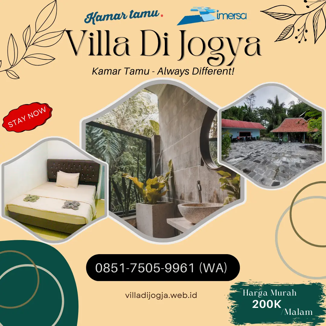 Jogja Villa With Private Pool