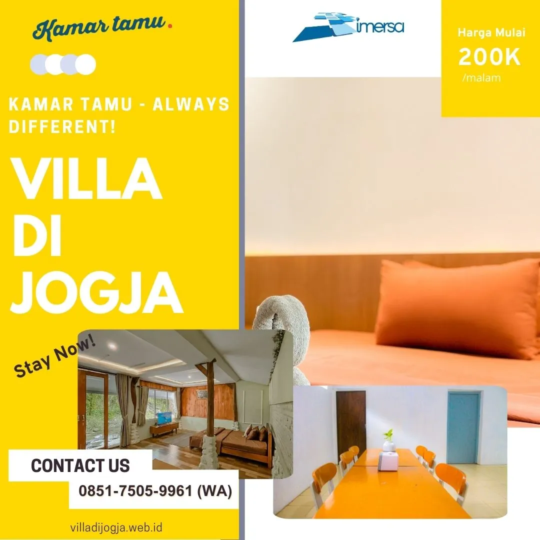 Jual Villa Jogja, Jual Villa Daerah Jogja, Jual Villa Cantik di Jogja, Villa Jogja di Jual, Harga Villa Jogja, Villa Murah di Jogja, Jual Villa di Jogja