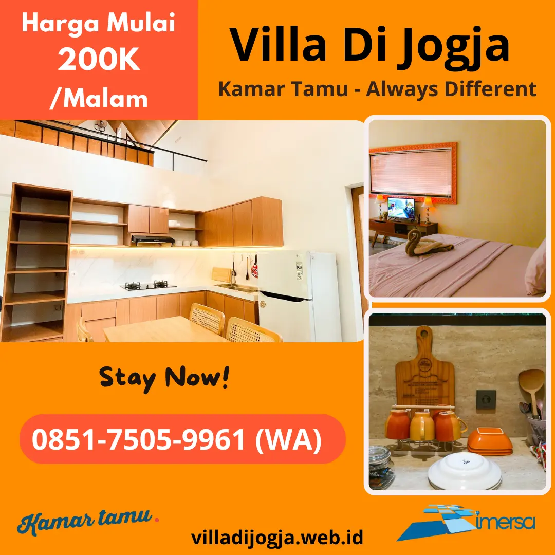 Villa 7 Kamar Jogja, Villa Jogja 7 Kamar, Traveloka Villa Jogja, Villa 8 Kamar di Jogja, Villa di Jogja untuk 7 Orang, Villa Jogja view bagus, Jogja Village Yogyakarta, Villa 7 Kamar di Jogja