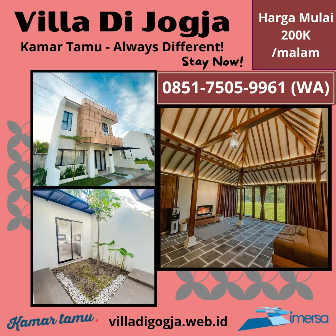 Villa Depok Sleman, Villa Depok Sleman Murah, Villa Mewah Depok Sleman, Villa di Sleman Terdekat, Villa di Depok Sleman, Villa di Sleman, Sewa Villa Depok Sleman