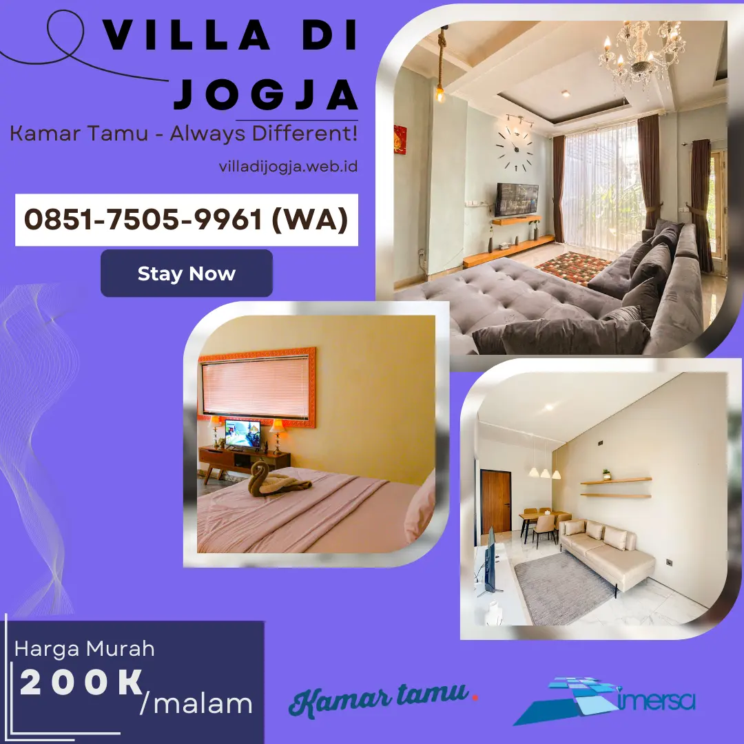 Villa di Lereng Merapi, Villa di Lereng Bukit, Harga Villa Lereng Pangrango, Wisata di Lereng Merapi, Villa Lereng Pangrango, Villa Merapi Village