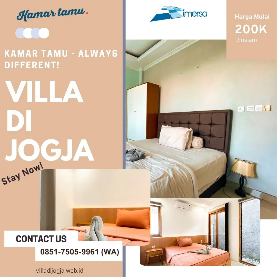 Villa Jogja 7 Kamar, Villa Jogja 20 Orang, Villa Jogja 10 Orang, Villa Jogja 8 Kamar, Villa Jogja 10 Kamar, Villa Jogja 6 Kamar, Villa Jogja 15 Orang, Villa Jogja 50 Orang, Villa Jogja 5 Kamar, Villa Jogja 2 Kamar