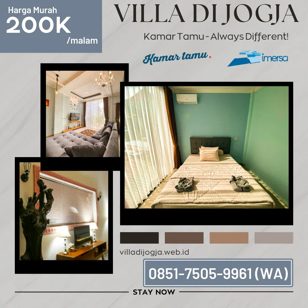 Villa Jogja Bagus, Villa Bagus di Jogja, Rekomendasi Villa di Jogja Murah, Rekomendasi Villa Jogja Murah, Villa Jogja View Bagus, Villa Bagus Dan Murah di Jogja, Villa Jogja Estetik, Villa di Jogja Yang Ada Private Pool, Villa Bagus di Yogyakarta, Villa Jogja Besar
