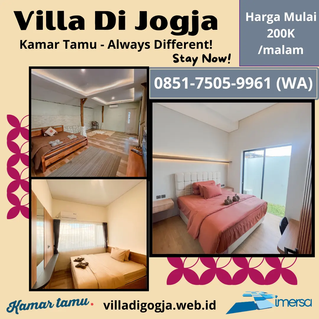 Villa Jogja Estetik, Villa Estetik di Jogja, Villa Estetika, Cozy Villa Jogja, Villa Aesthetic Jogja, Villa Estetika Jogja, Villa Jogja 2 Kamar, Villa Aesthetic di Jogja, Villa Estetik Jogja, Villa Estetika di Jogja
