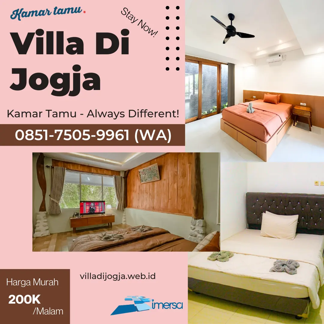 Villa Cangkringan Sleman