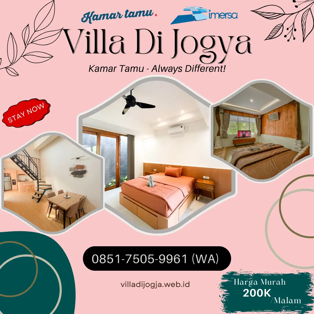 Villa Cantik Yogyakarta