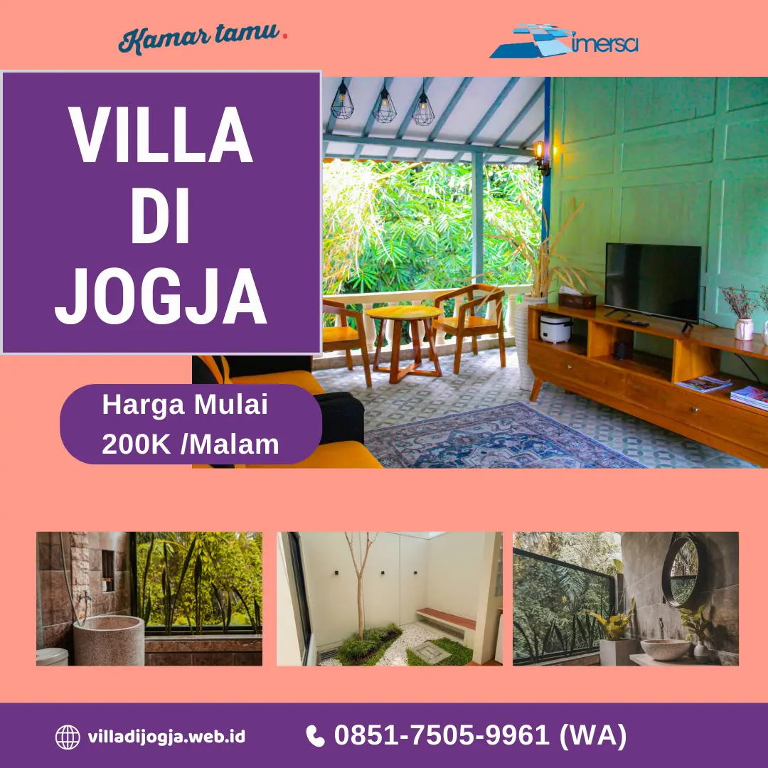 Villa Dekat Gunung Merapi