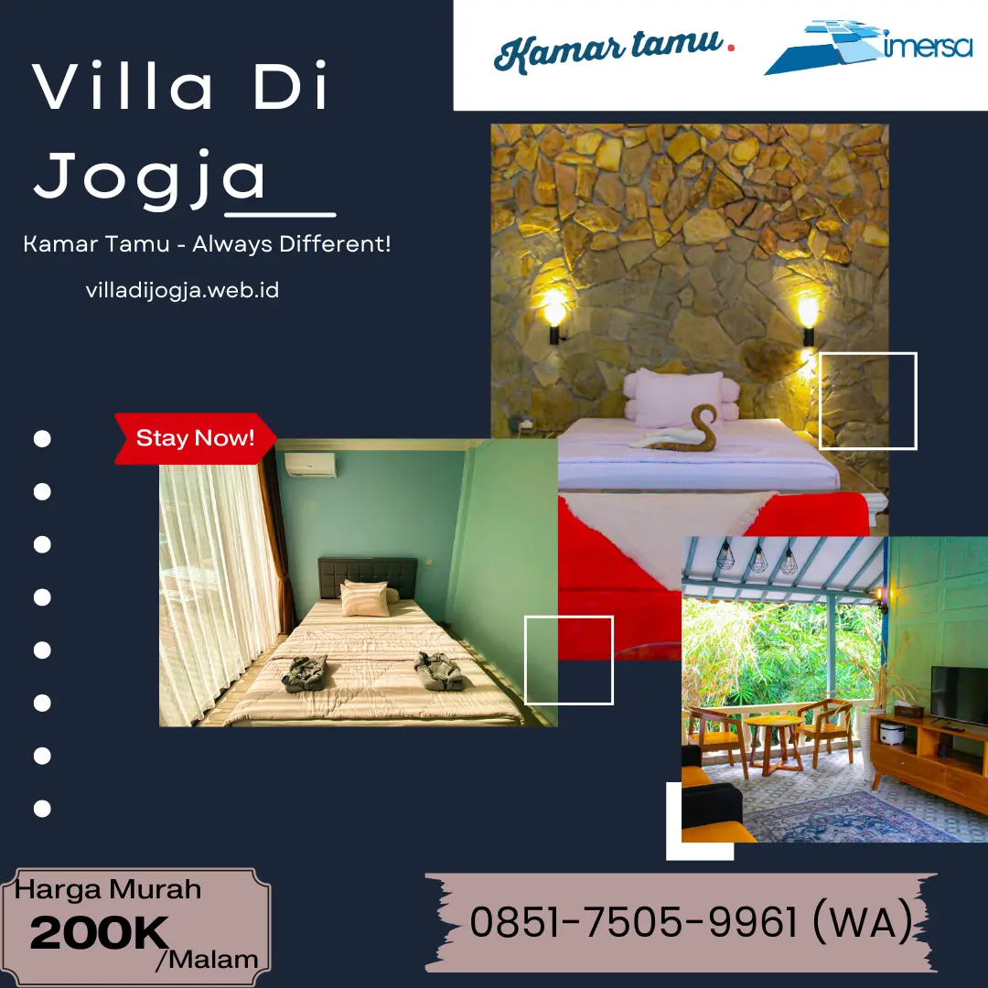 Villa Depok Sleman