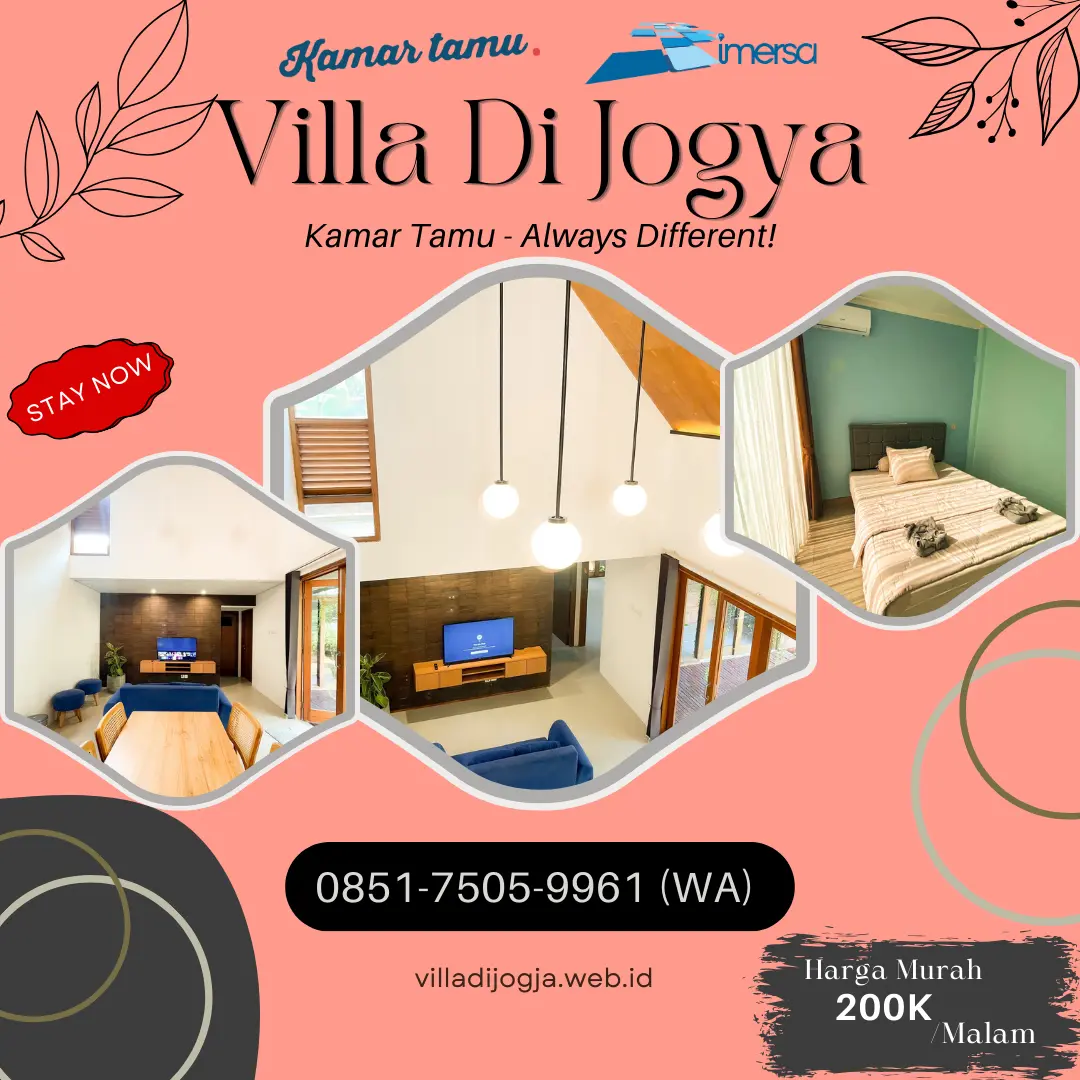 Villa di Sewon Bantul