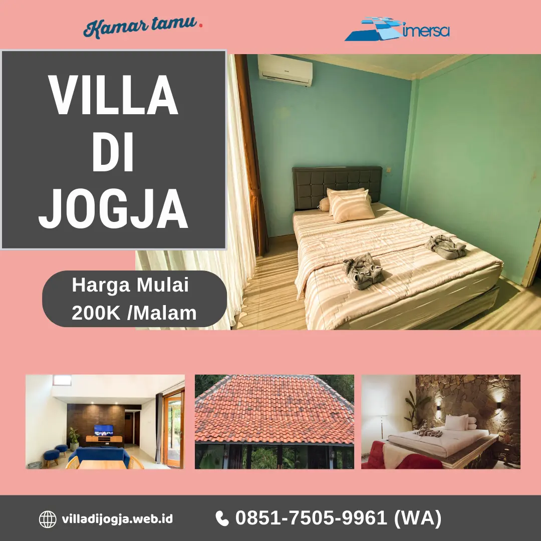Villa di Sleman Jogja