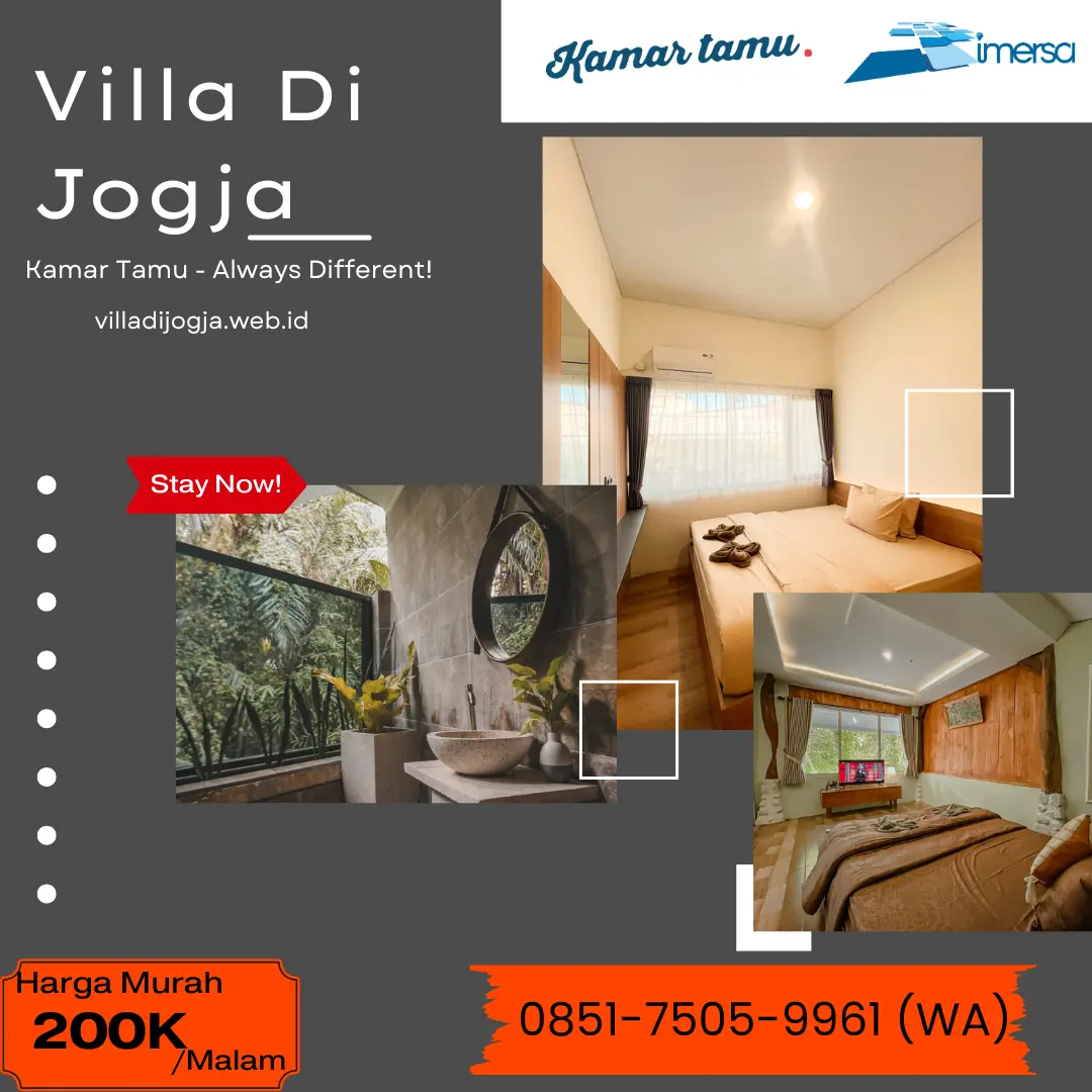 Villa Jogja 2 Kamar