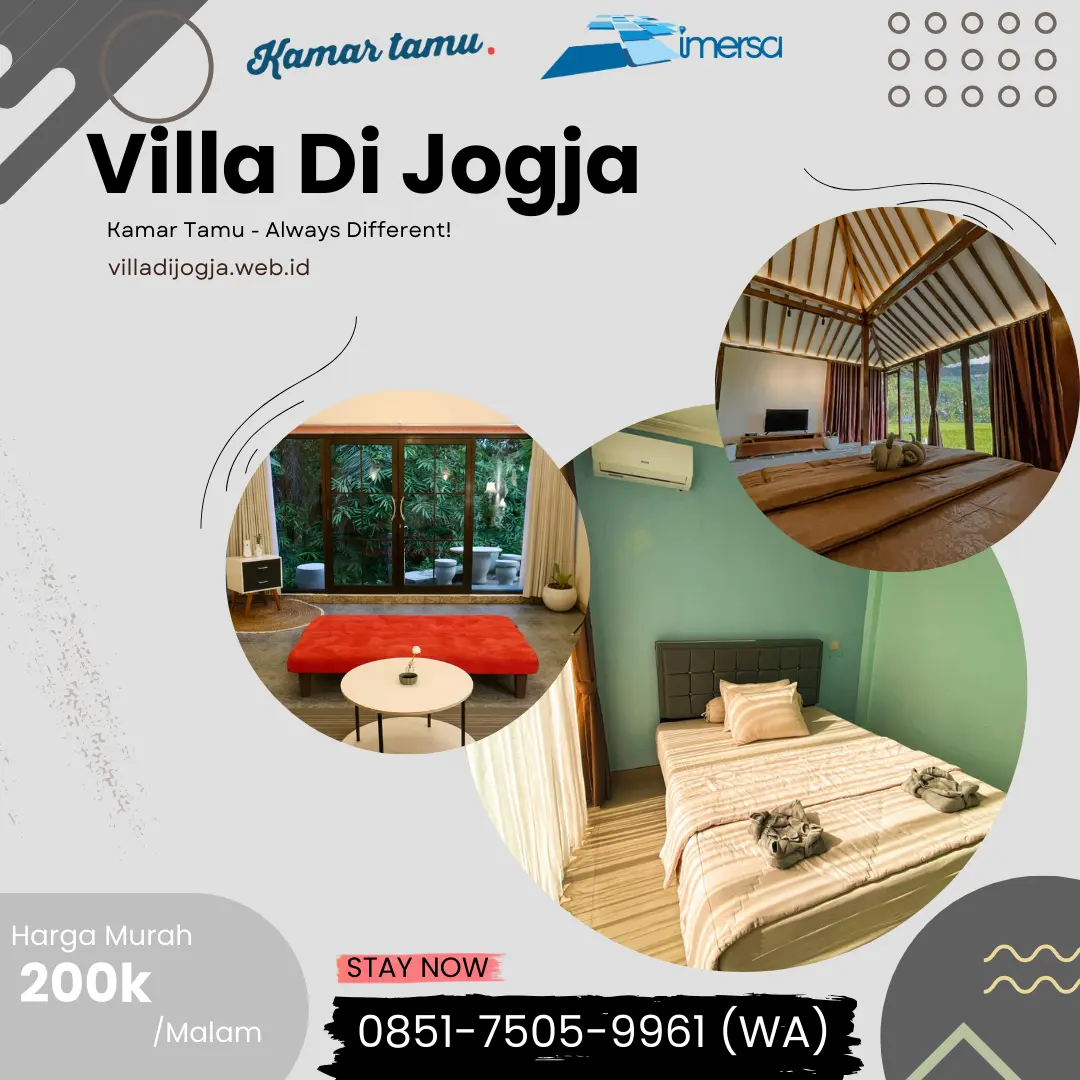 Villa Jogja 3 Kamar