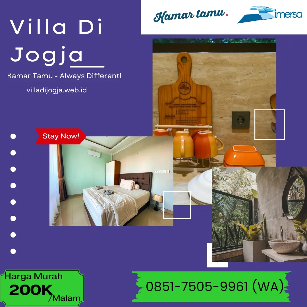 Villa Jogja 40 Orang