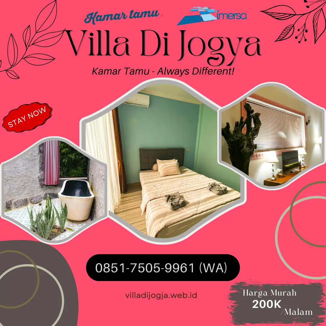 Villa Jogja 5 Kamar