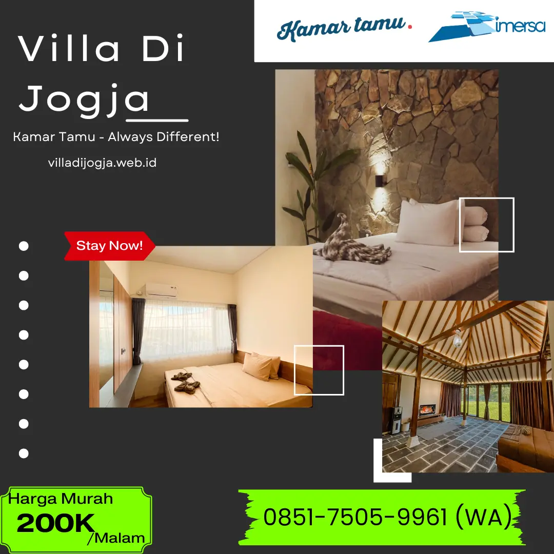 Villa Jogja Dekat UGM