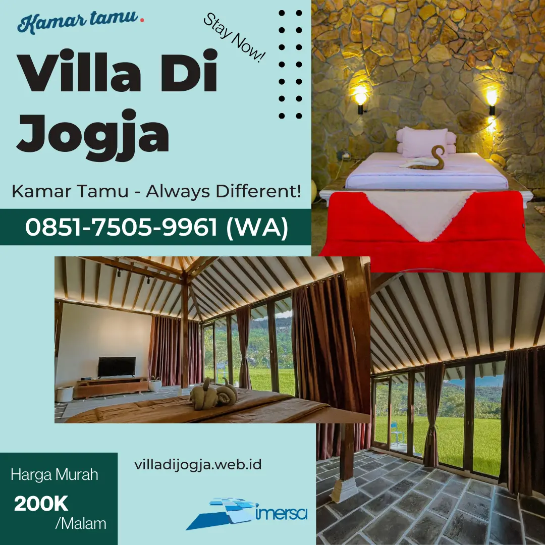 Villa Jogja Dijual