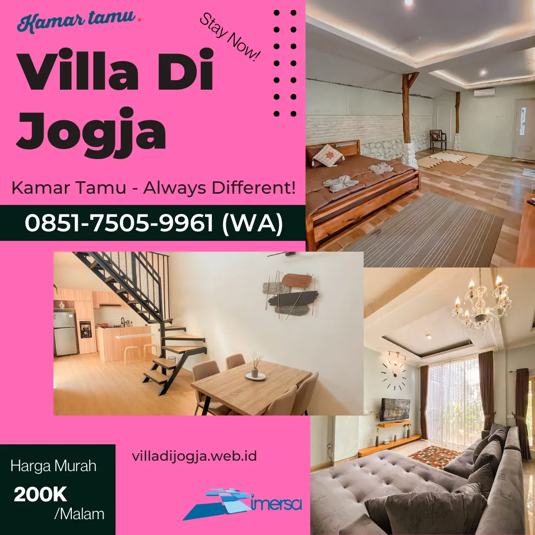 Villa Jogja Harga