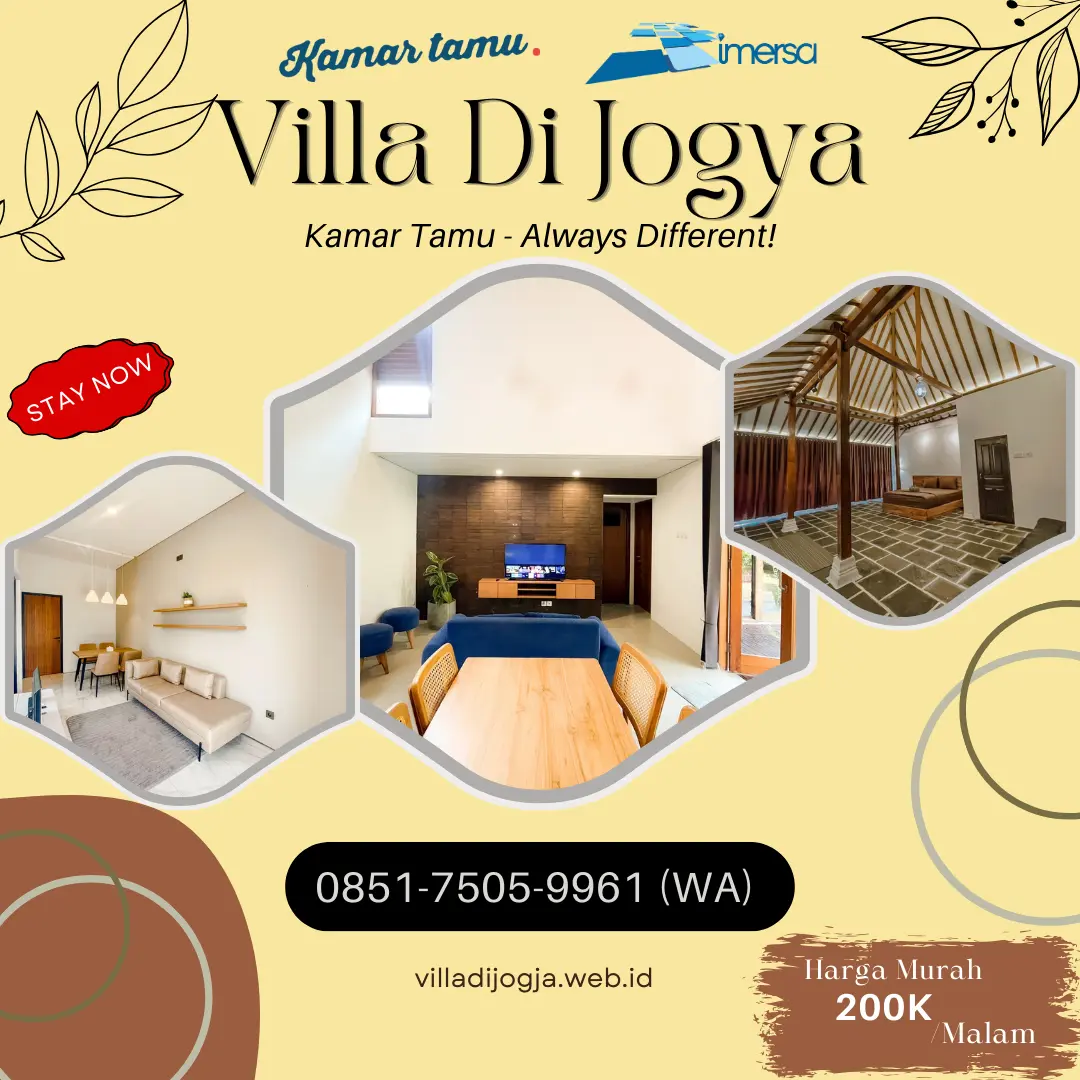 Villa Jogja Lengkap