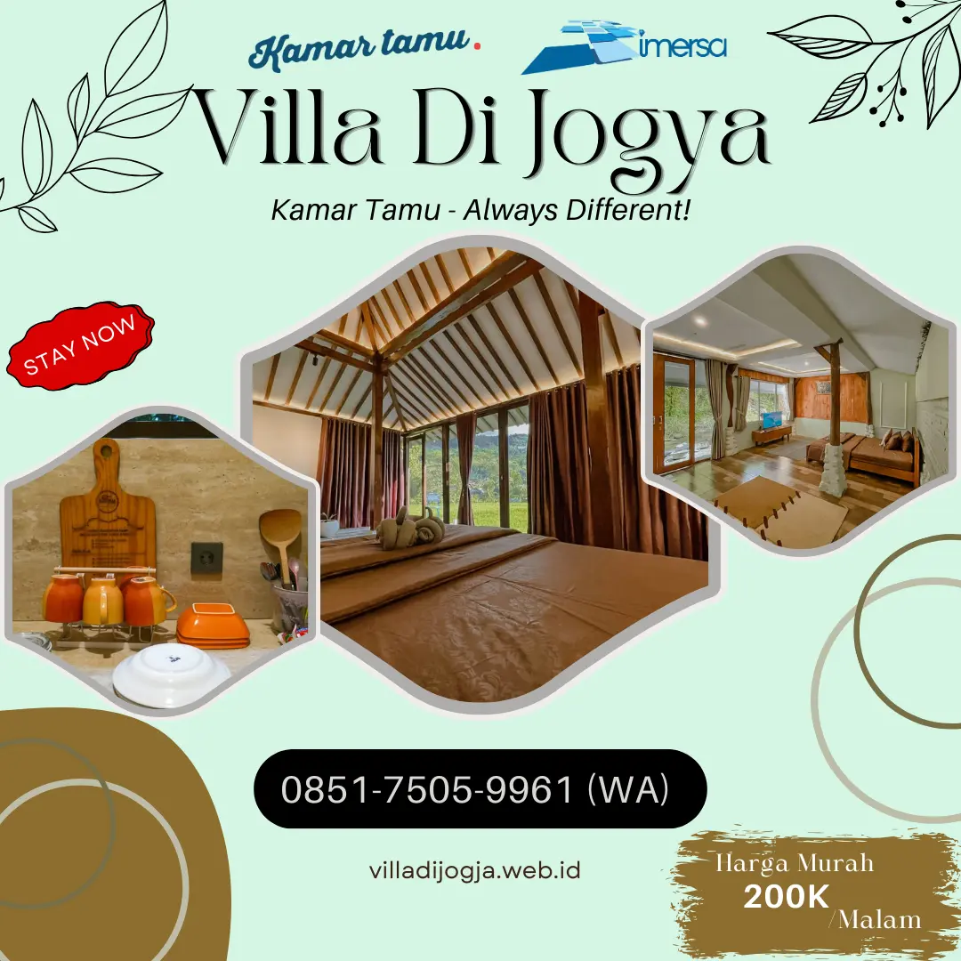 Villa Jogja Sleman