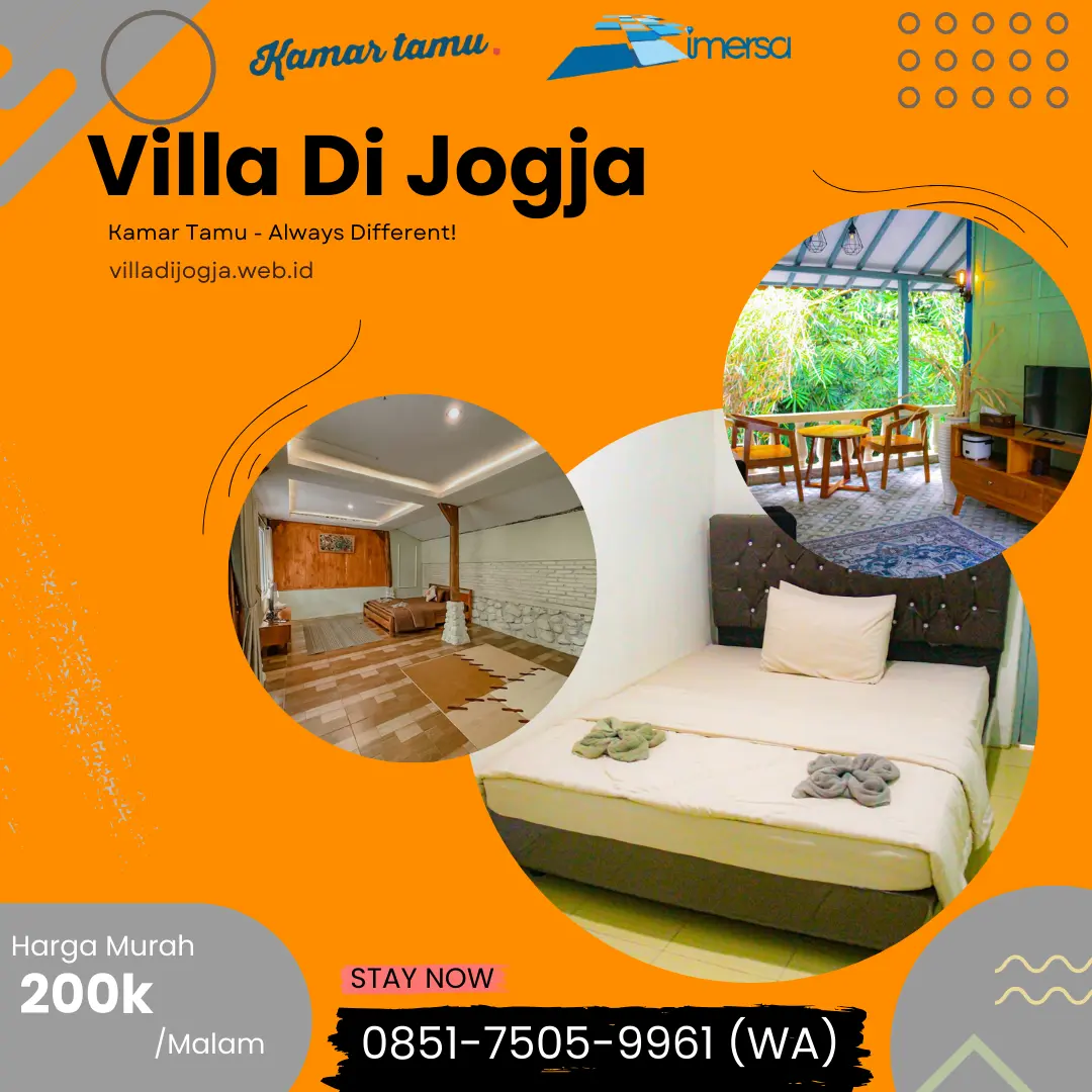 Villa Jogja Terbaik