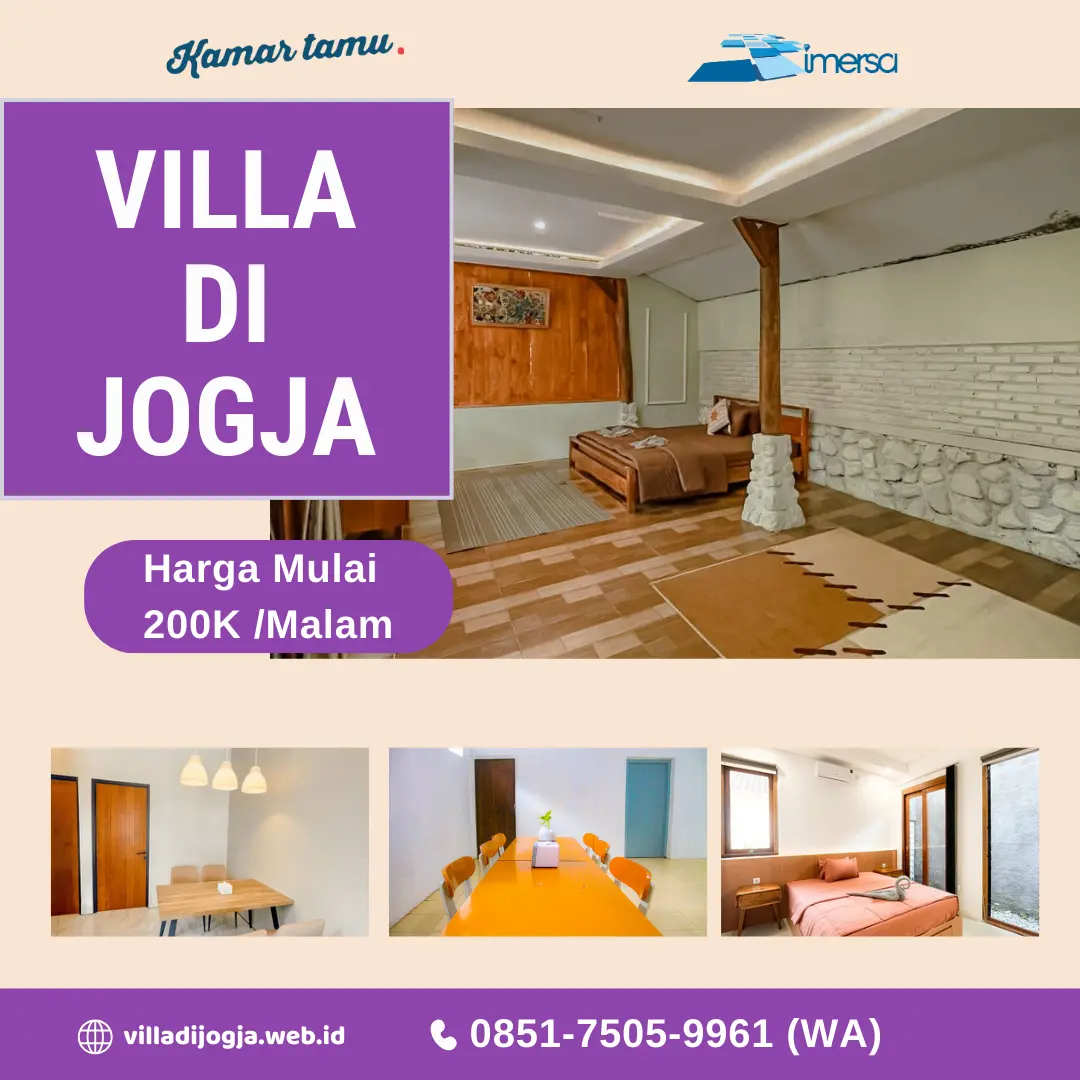 Villa Jogja Terbaru