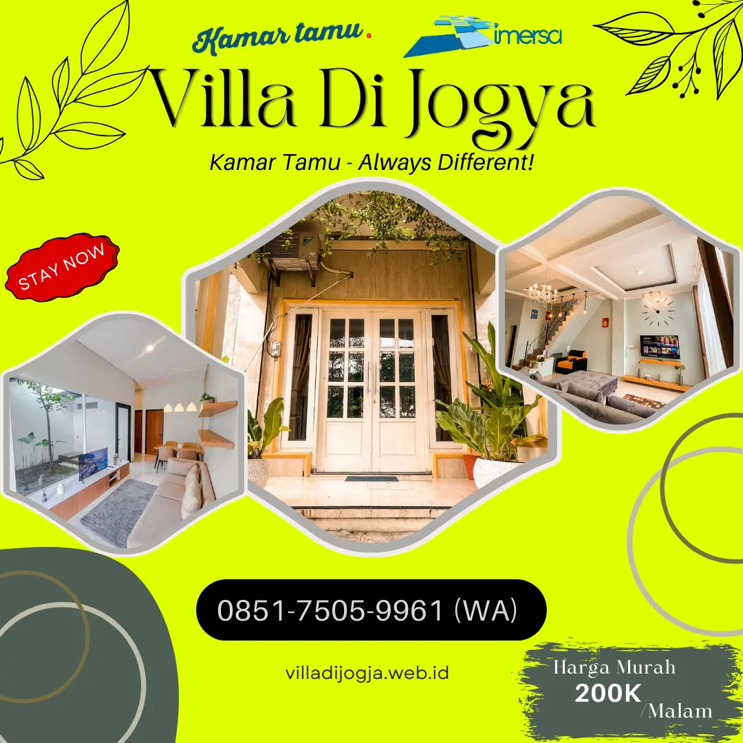 Villa Kasihan Bantul