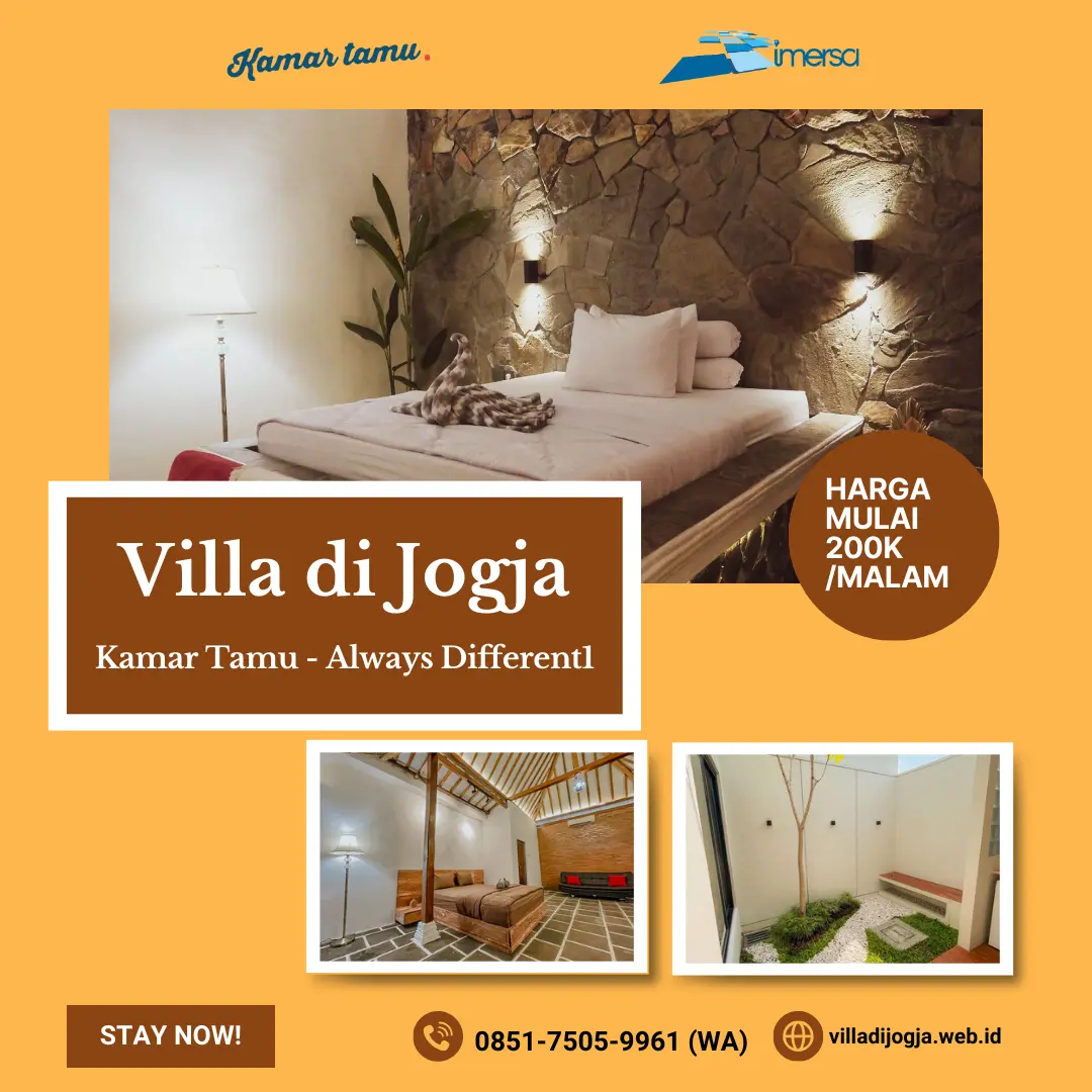 Villa Murah di Sleman